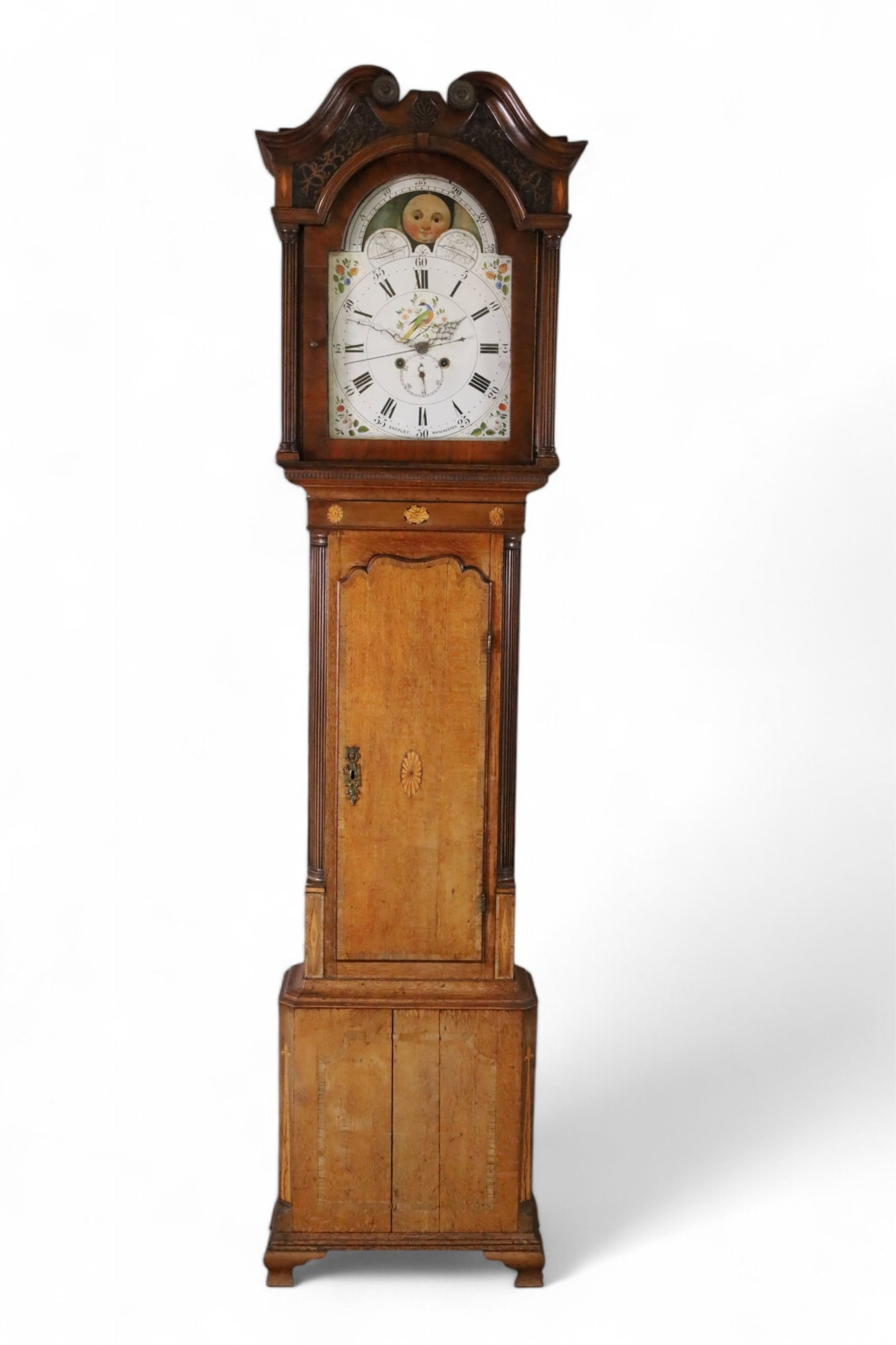 19TH CENTURY GRANDFATHER CLOCK (1 of 7)