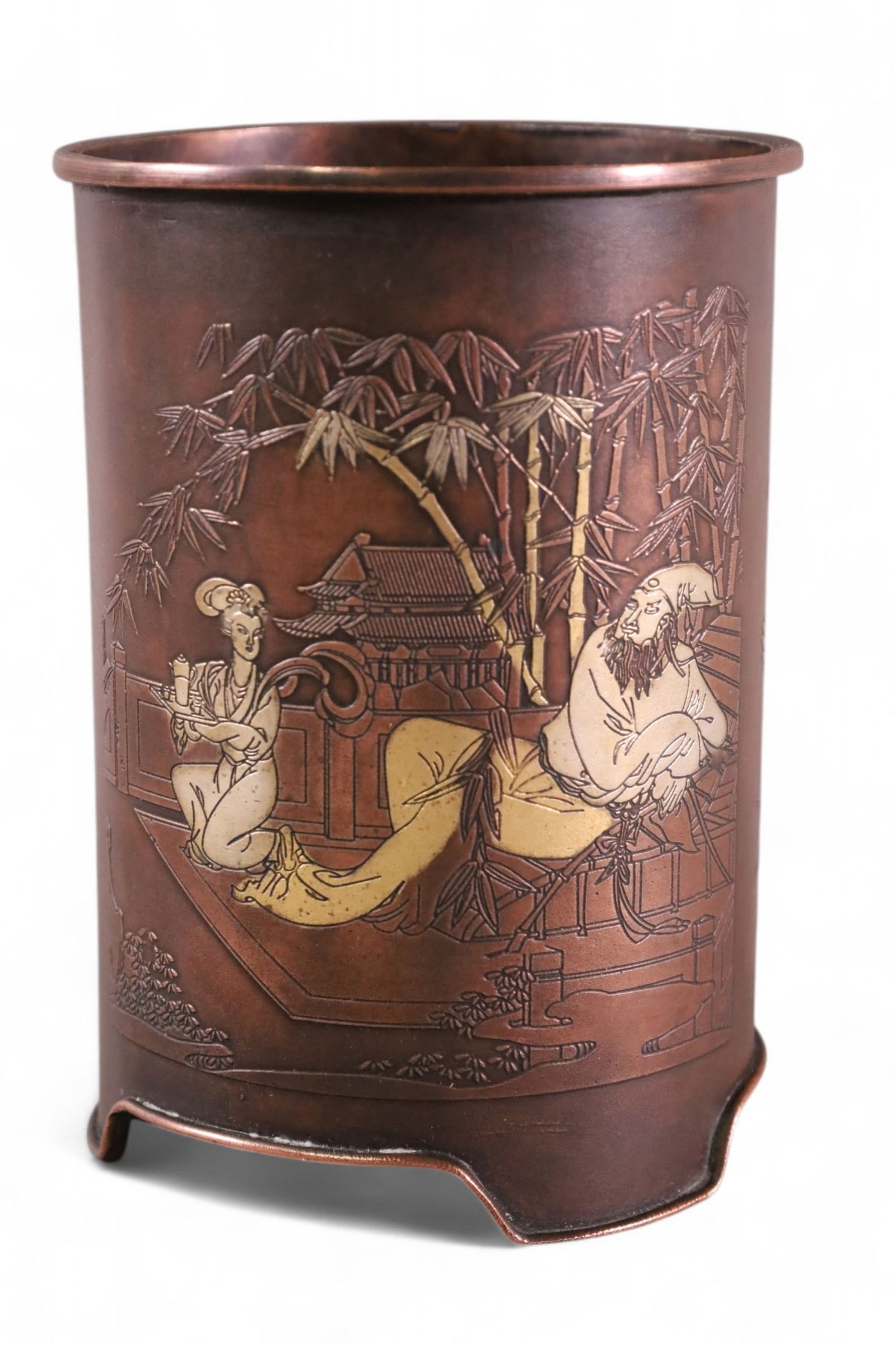 JAPANESE BRUSH POT (1 of 3)