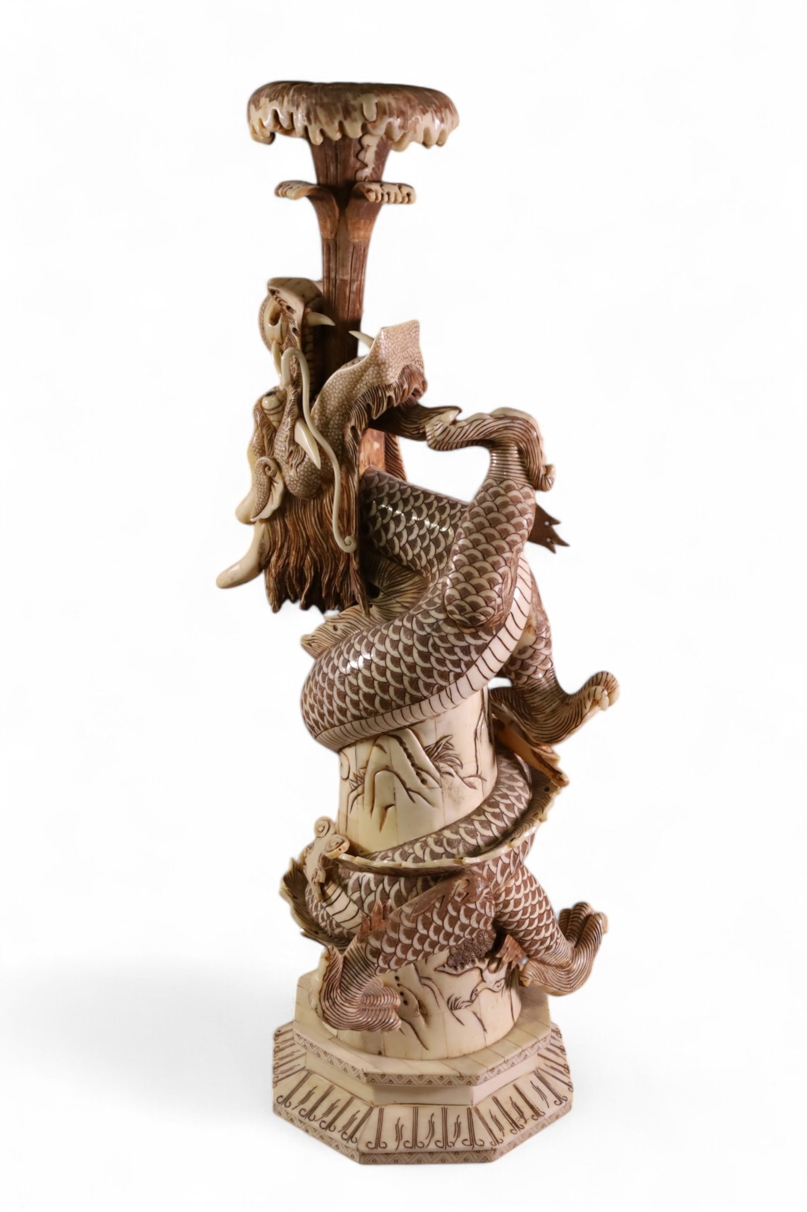 TALL CHINESE  DRAGON FIGURE (1 of 3)