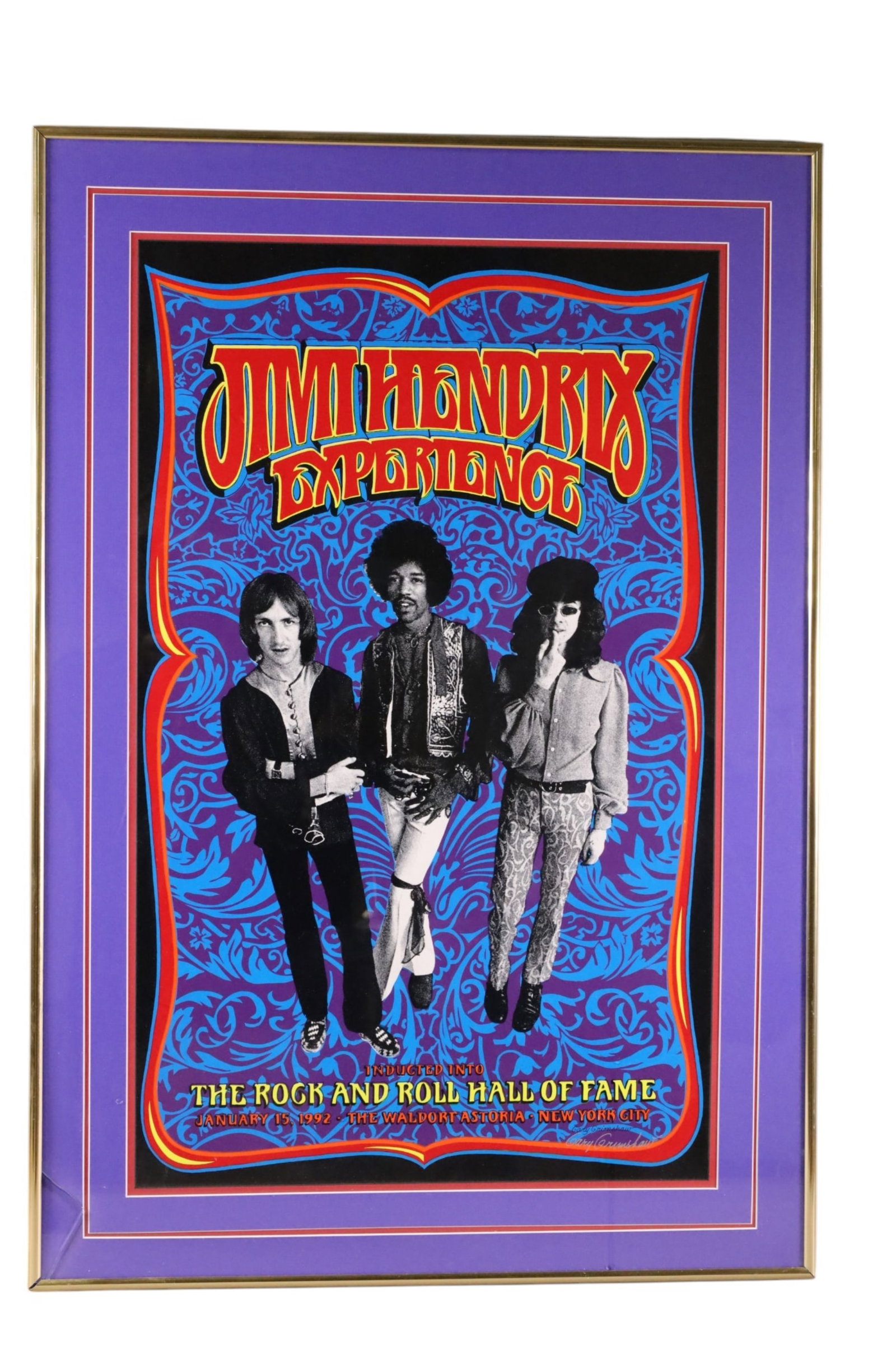 GARY GRIMSHAW JIMI HENDRIX POSTER (1 of 2)