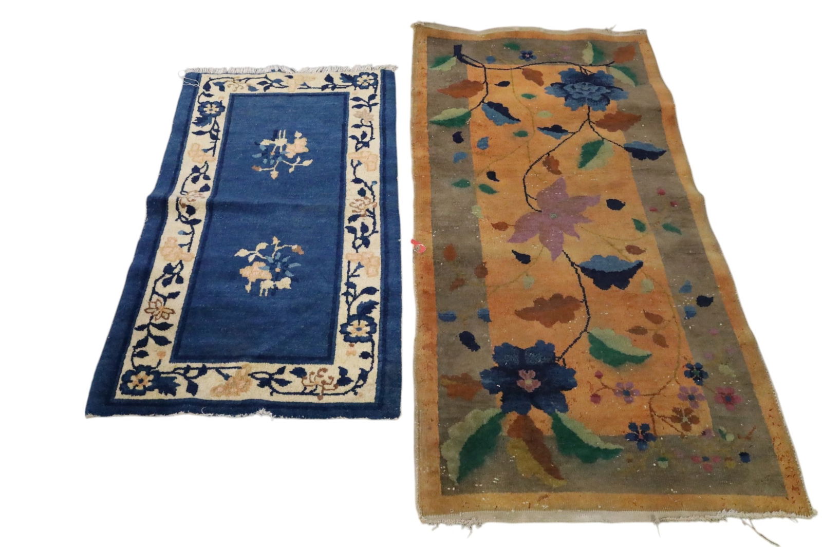 2 SMALL CHINESE WOOL RUGS (1 of 5)
