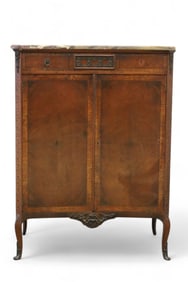 INLAID FRENCH GENTLEMAN'S CHEST