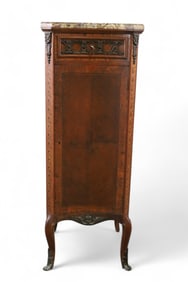 FRENCH MARBLE TOP LINGERE CHEST