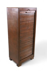 TAMBOUR DOOR FILE CABINET