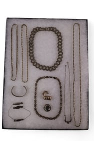 MISC. SILVER JEWELRY