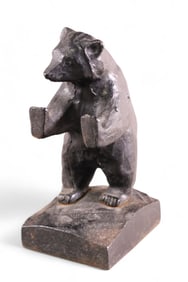 CAST IRON BEAR DOORSTOP