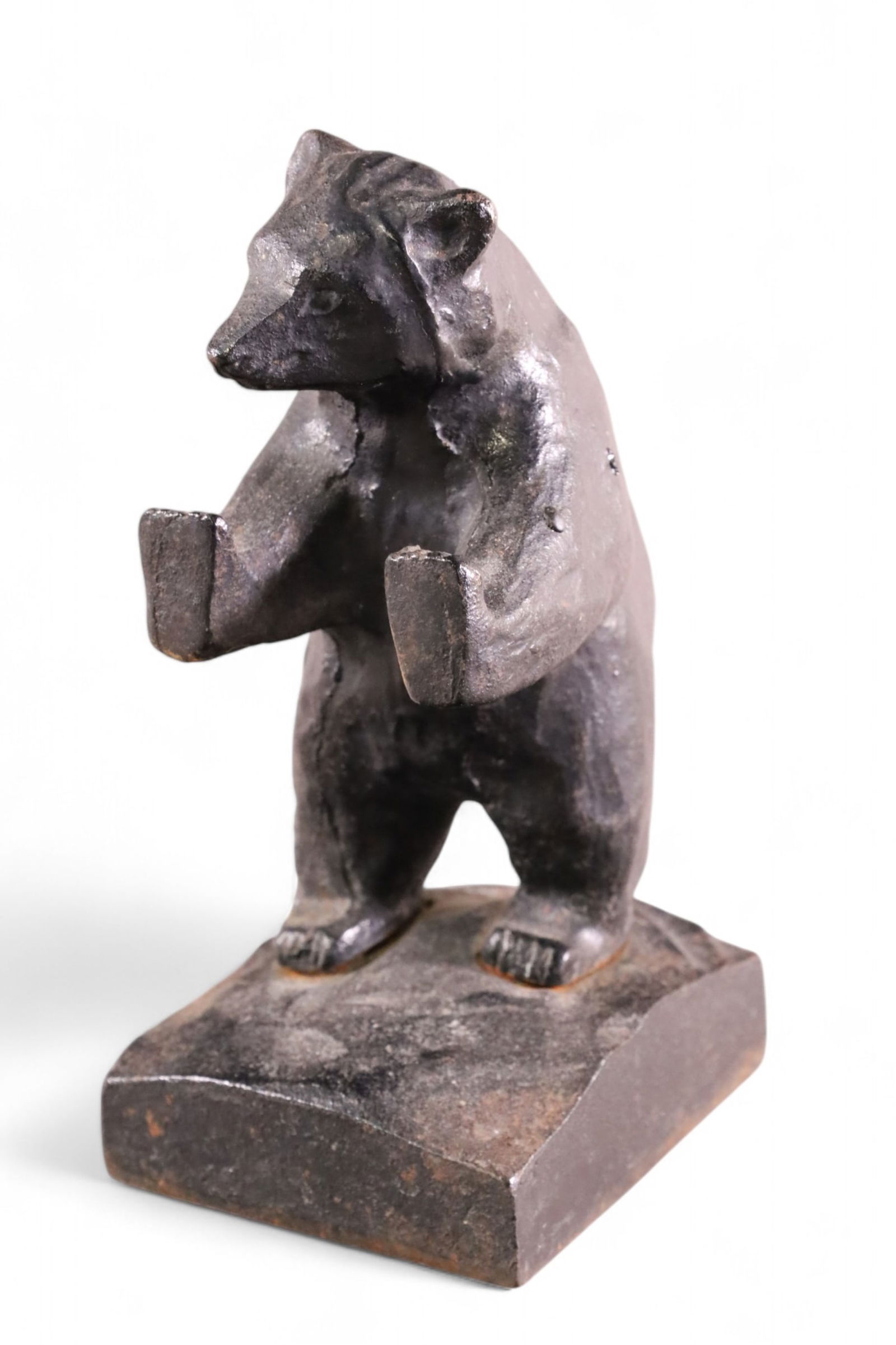 CAST IRON BEAR DOORSTOP (1 of 2)