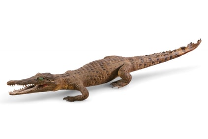 SMALL STUFFED ALLIGATOR