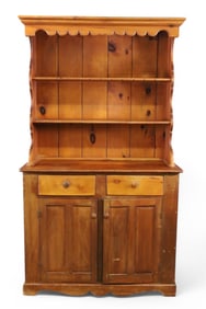 PRIMITIVE PINE HUTCH