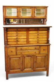 ANTIQUE DENTAL CABINET