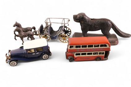 4 ANTIQUE TOYS