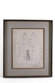 GEORGES BRAQUE FRAMED ETCHING