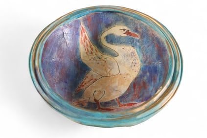 MID CENTURY MODERN STYLE CENTER BOWL