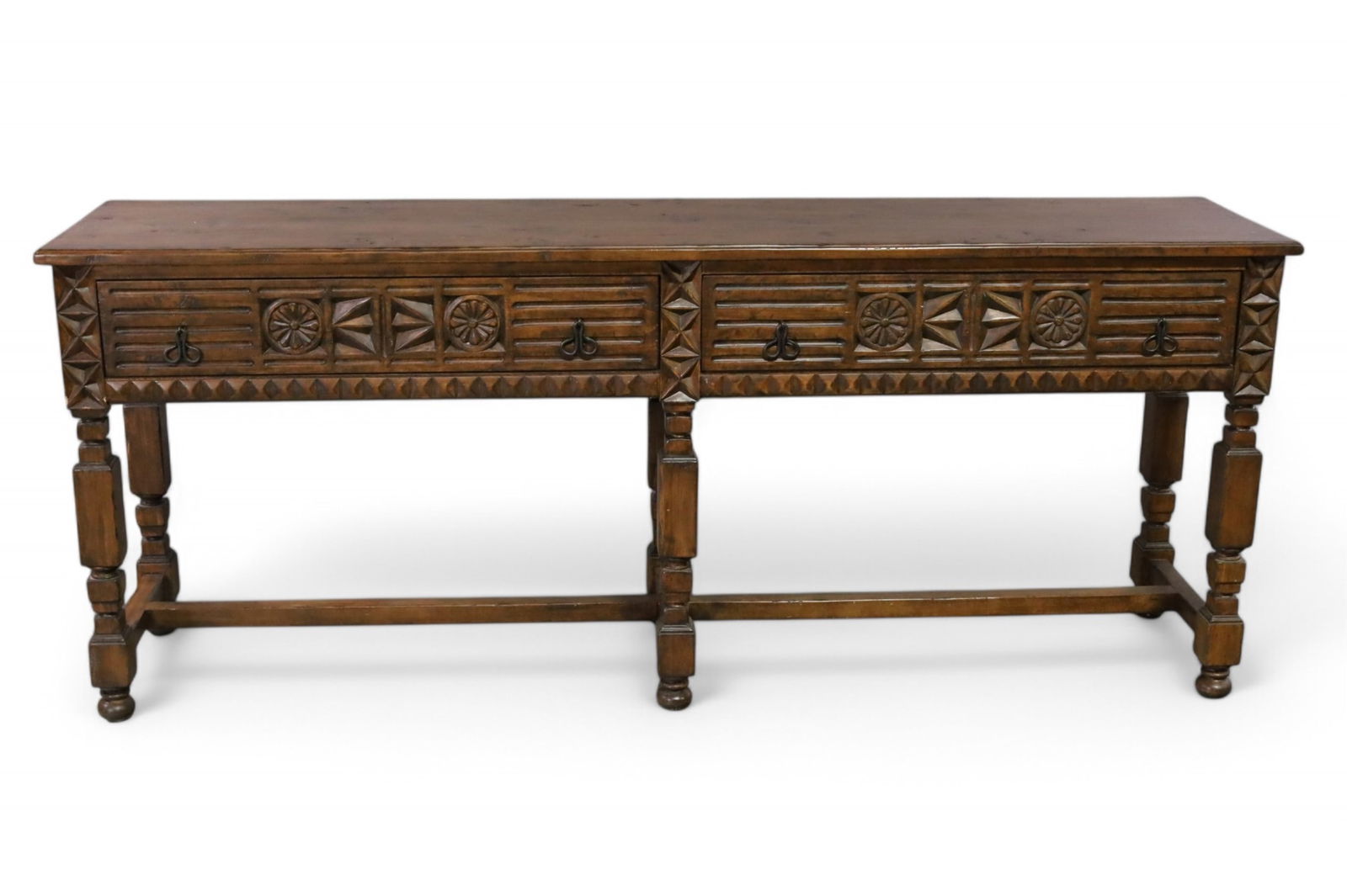 SPANISH STYLE TWO DRAWER BUFFET (1 of 4)