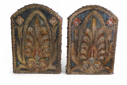 PAIR OF SPANISH STYLE BOOKENDS