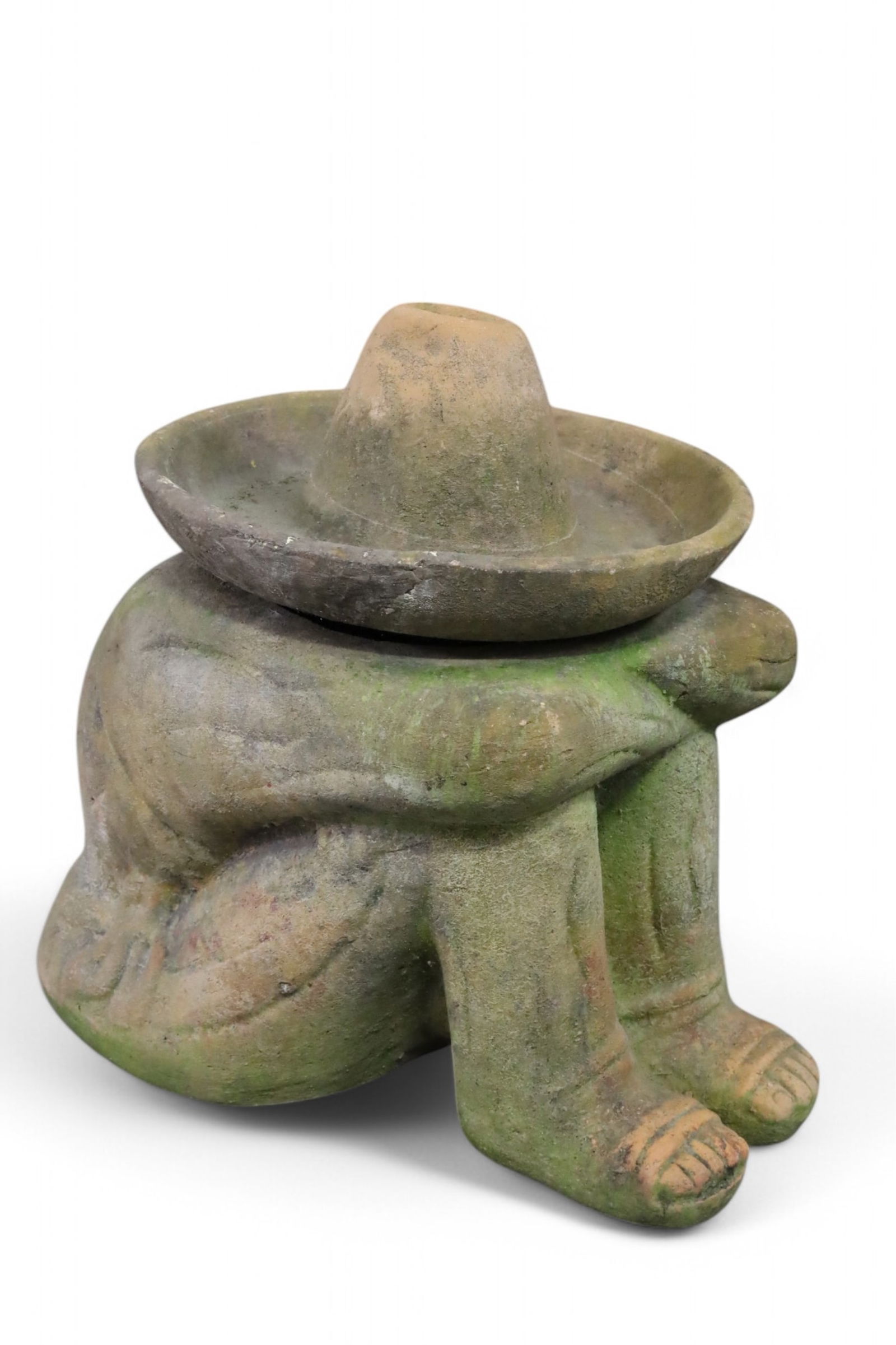 MEXICAN SLEEPING TERRA COTA FIGURE (1 of 3)