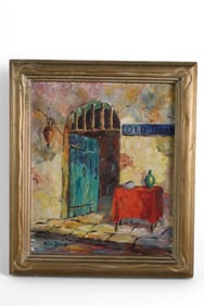 MARTIN JEWELL OIL PAINTING