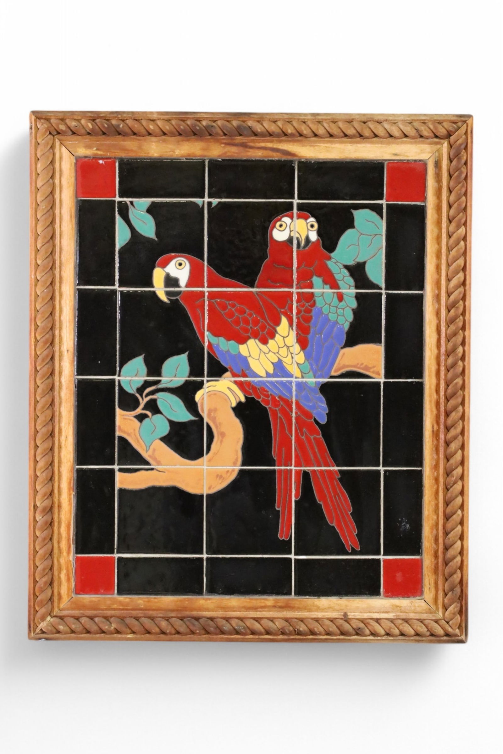 PARROT TILE WALL PLAQUE (1 of 1)