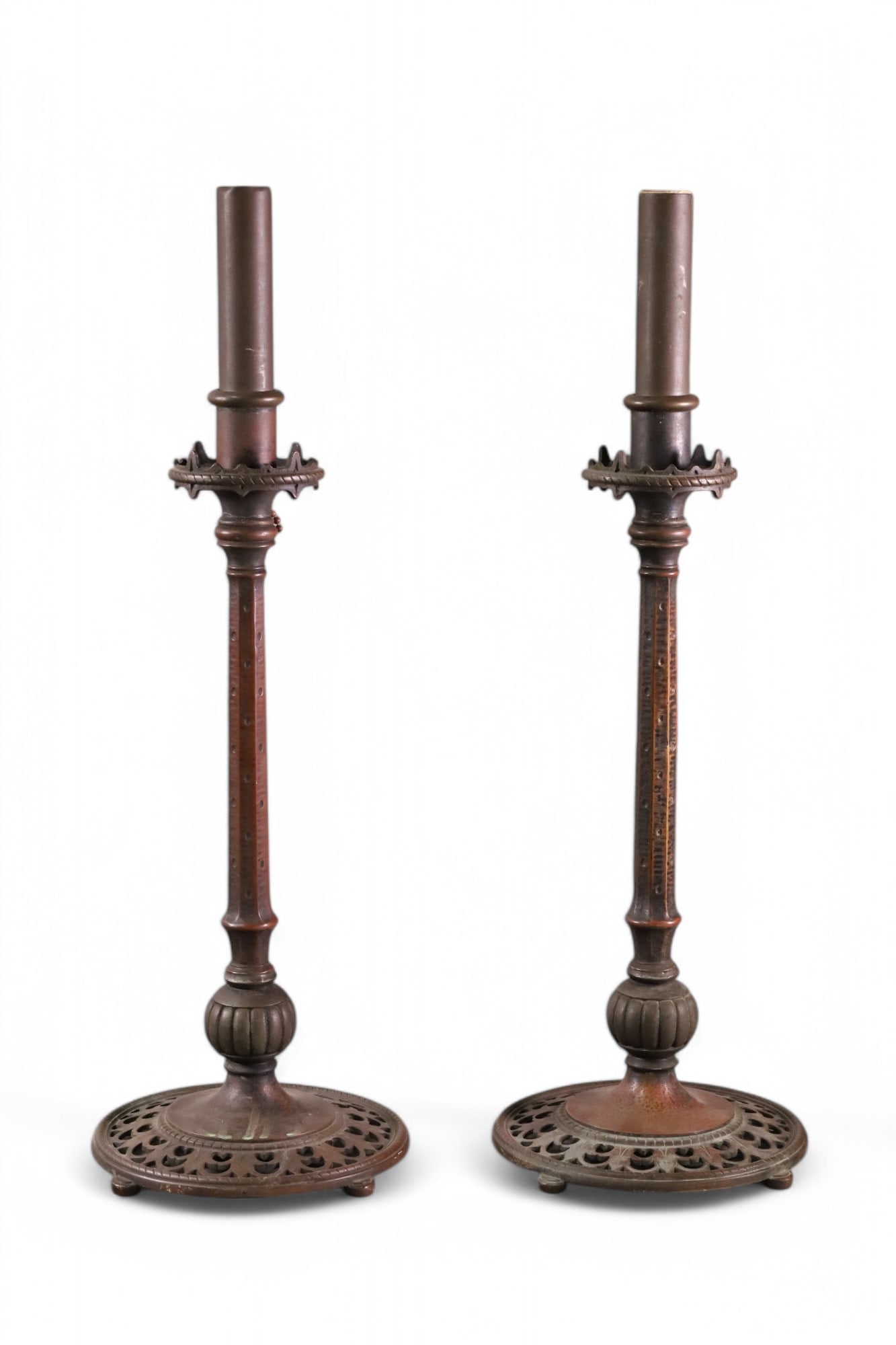 PAIR OF OSCAR BACH TABLE LAMPS (1 of 5)