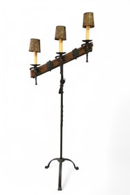 SPANISH IRON FLOOR LAMP