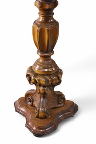 CARVED SIDE TABLE