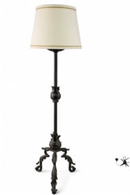 SPANISH IRON FLOOR LAMP
