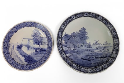 2 DELFT PLATTERS
