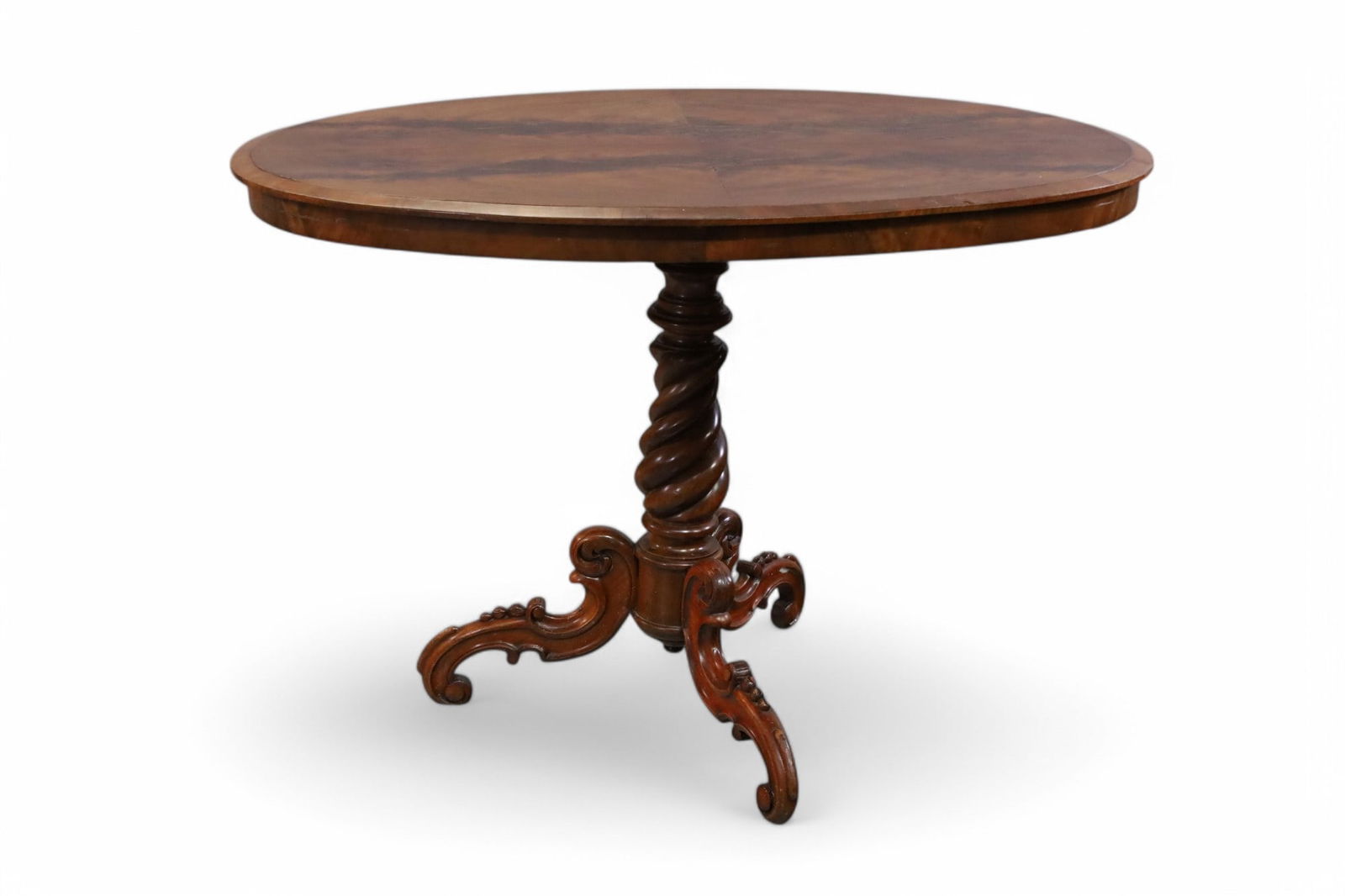 VICTORIAN OVAL CENTER TABLE (1 of 2)