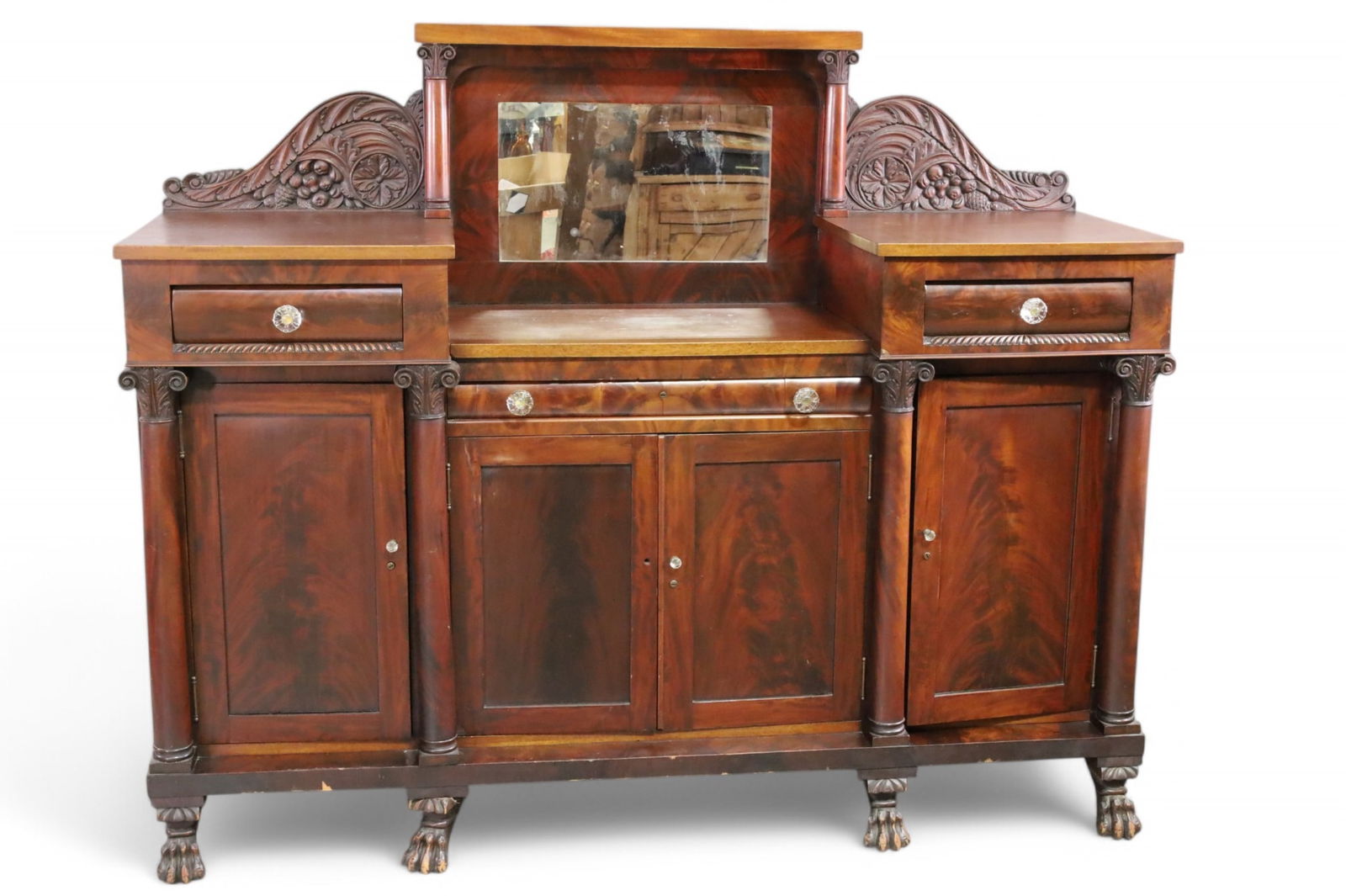 EMPIRE CLAW FOOT BUFFET (1 of 4)