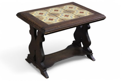 TILE TOP SIDE TABLE