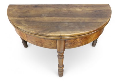 19TH CENTURY FLIP TOP GAME TABLE