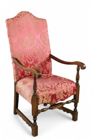 1930'S TALL BACK HALL CHAIR