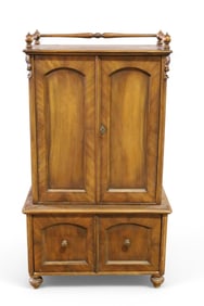 SMALL VICTORIAN CHILD'S ARMOIRE