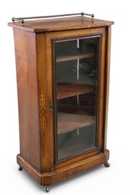 SMALL 1800'S INLAID CURIO