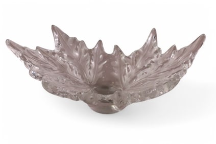 LALIQUE FRANCE CHAMPS ELYSEES CENTER BOWL