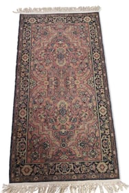 APPROX 4' 5" x 2' 2" WILTON WOOL RUG
