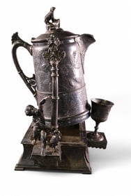 VICTORIAN TIPPING KETTLE