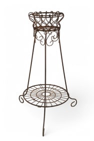 WIRE PLANT STAND