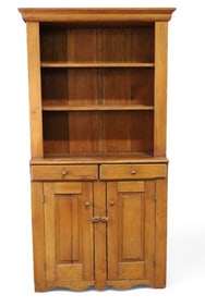 PRIMITIVE PINE CUPBOARD