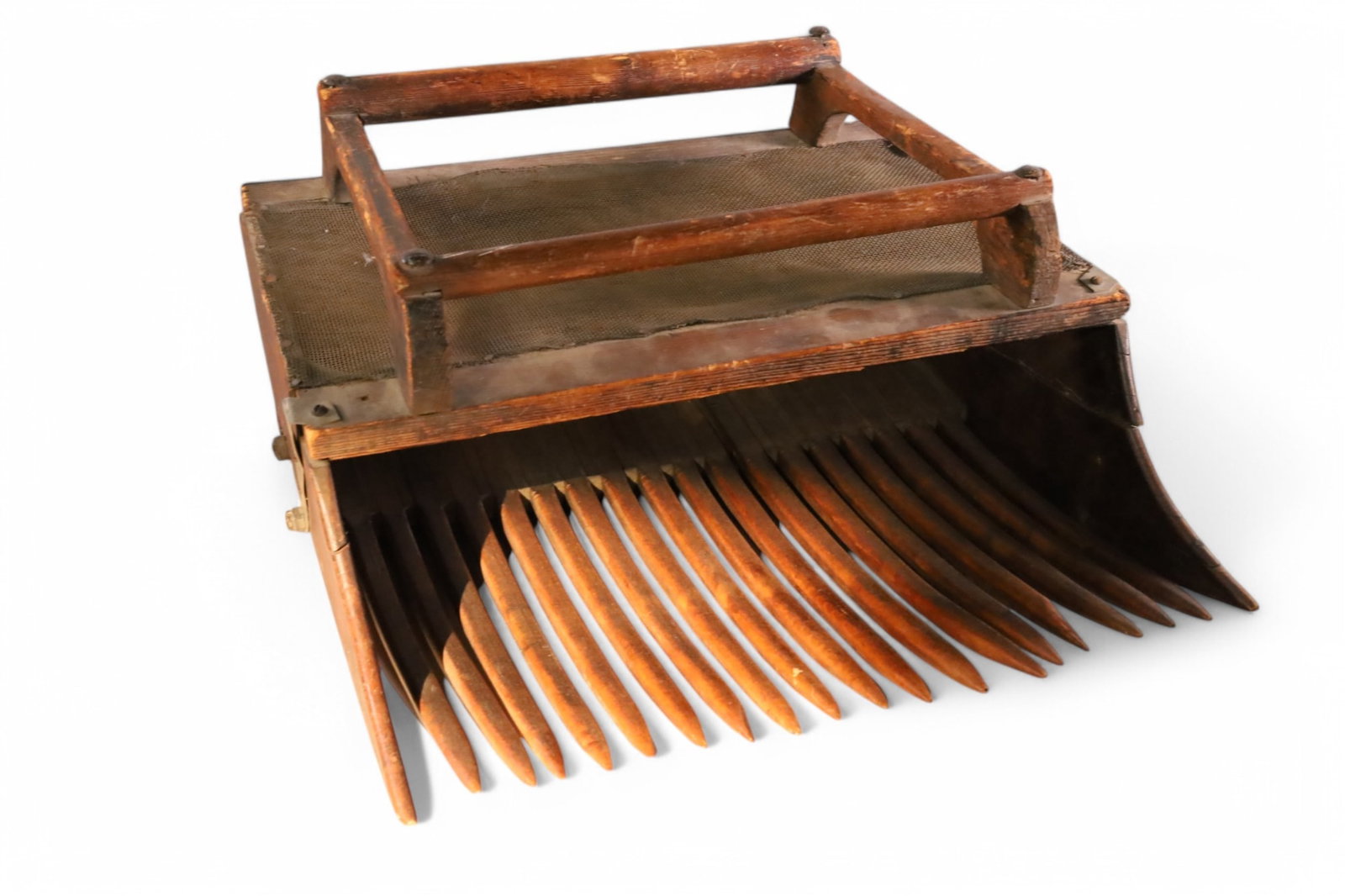 ANTIQUE CRANBERRY SCOOP (1 of 2)