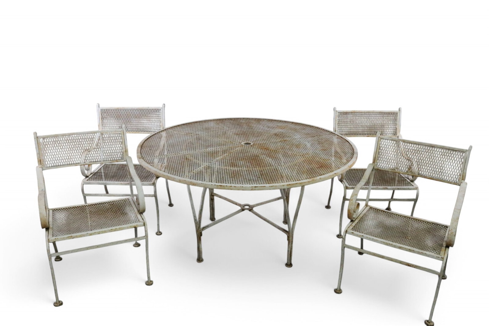 IRON PATIO SET (1 of 5)