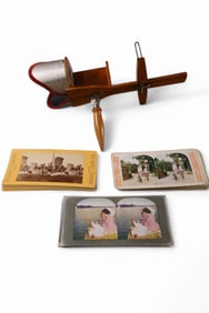 STEREOPTIC VIEWER W/ CARDS