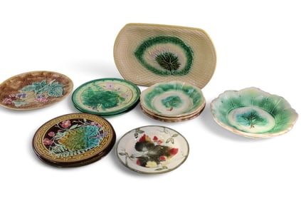 GROUPING OF MAJOLICA