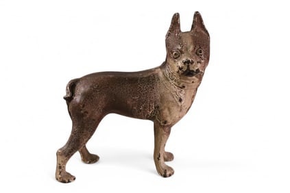 ANTIQUE DOG DOORSTOP