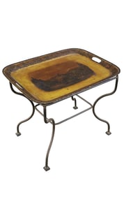 TRAY TOP SIDE TABLE