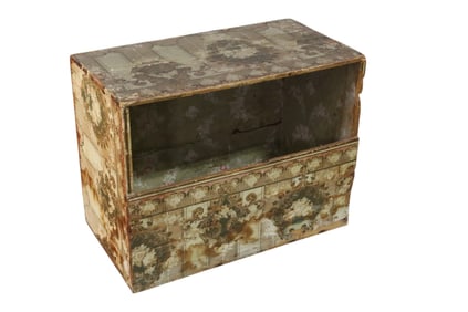 WALLPAPER COVERED BOX