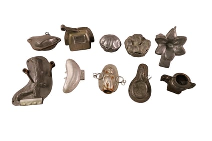 10 CHOCOLATE & ICE CREAM MOLDS