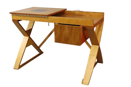 MID CENTURY MODERN DRAFTING TABLE