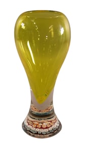 MILLE FIORI ART GLASS VASE