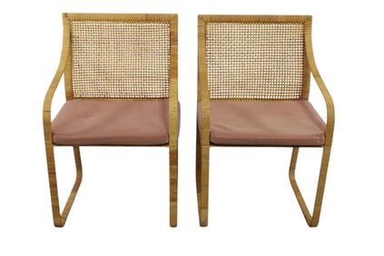 PAIR OF MID CENTURY MODERN ARMCHAIRS